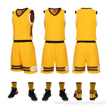 Blank Polyester Sublimated Digital basketball jerseys